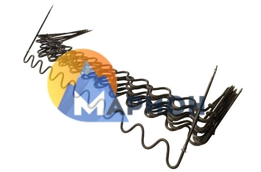 Воздушные ТЭНы для промышленной отопительной печи